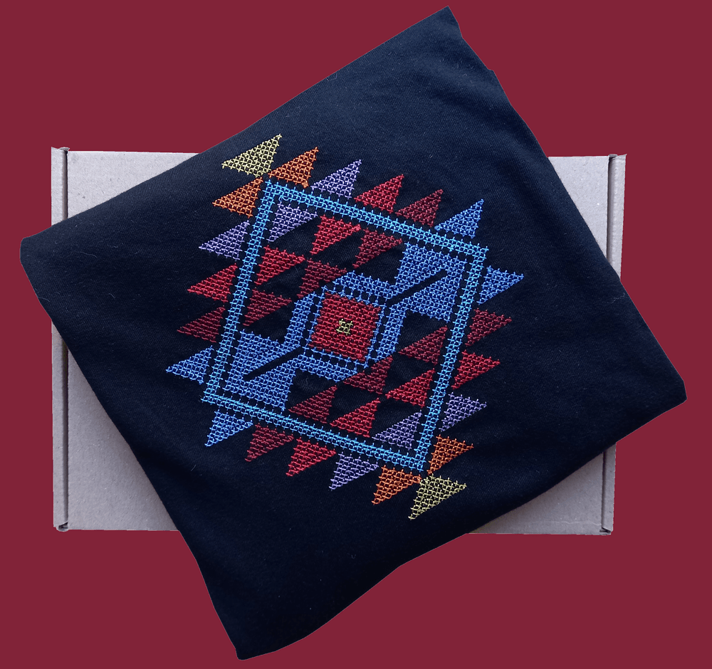 Мъжка блуза с бродерия шевица Канатица