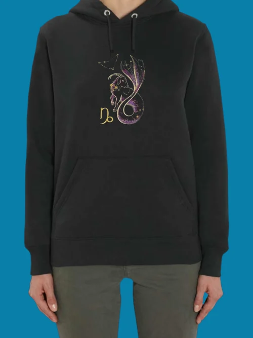 Screenshot_2025-10-15-12-18-04-172 Дамско худи с бродерия зодия Козирог