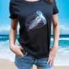 jelly fish_seaNEW Дамска тениска с бродерия Медуза